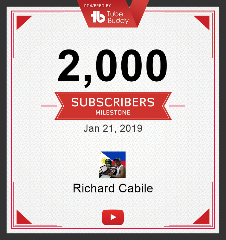 UCgLmz4c_5lauhJChLDFybgg-2000-Subscribers-2019-01-21.png