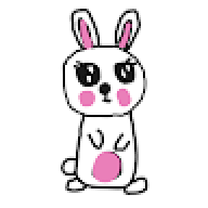Cute Pink Rabbit